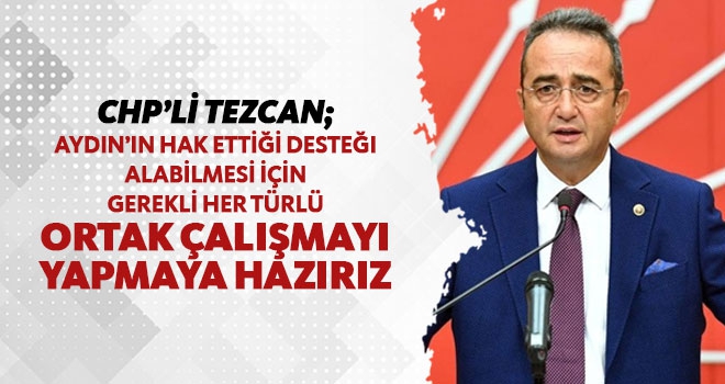 Tezcan, AK Parti 'li Savaş’ın ortak çalışma çağrısıyla ilgili bir açıklama yaptı.