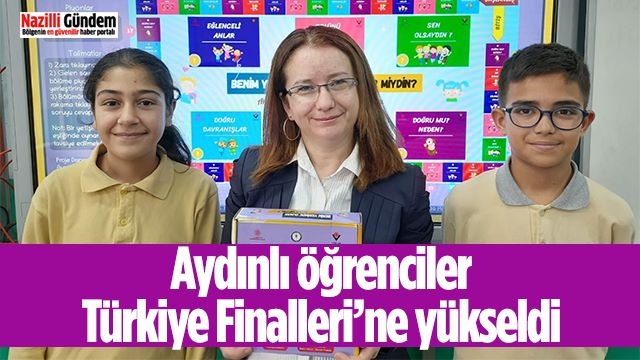 Aydınlı öğrenciler Türkiye Finalleri’ne yükseldi