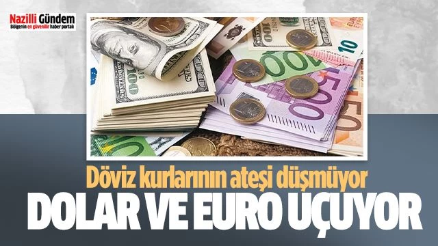 Dolar ve euro uçuyor