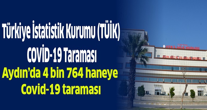 Türkiye İstatistik Kurumu (TÜİK) COVİD-19 Taraması