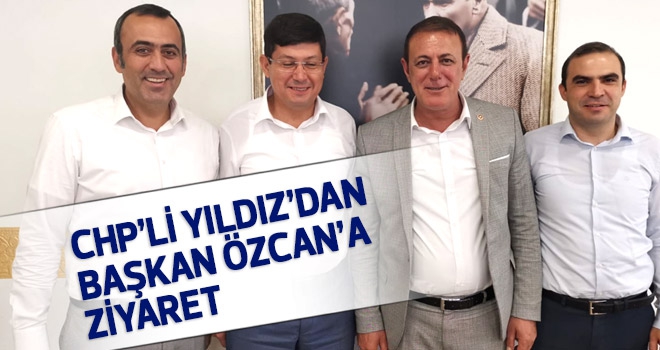 CHP Aydın Milletvekili Yıldız’dan Başkan Özcan’a ziyaret