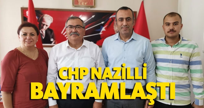 CHP Nazilli Bayramlaştı
