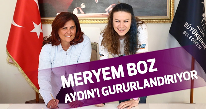 Aydın Büyükşehir'in Milli Voleybolcusu Meryem Boz, Aydın’ı Gururlandırıyor