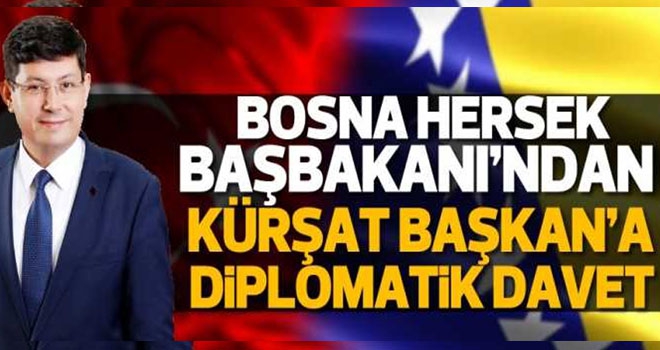 Bosna Hersek Başbakanından Nazilli’ye Diplomatik Davet