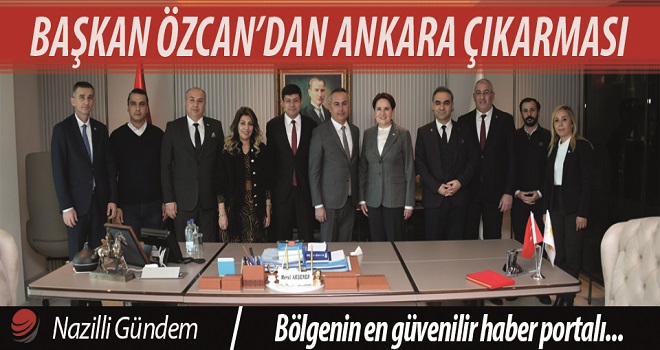 Başkan Özcan’dan Ankara çıkarması